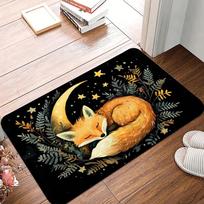 Natural Stone and Tile Themed Door Mat Non?Slip Rug for All?Purpose Home Decoration 43X75CM gray