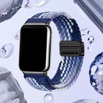 Samsung Galaxy Fit 3 reguliuojamas madingas magnetinis sportinis pintas keičiamas laikrodžio dirželis išmanūs priedai Galaxy watch Fit3 mėlynė