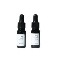 Minimalist 0.3% Retinol Serum 10ml + 10% Advanced Vitamin C Serum 10ml | Anti-Aging, Brightening & Dark Spot Treatment Skincare Duo black