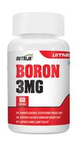 NutriJa Boron 3MG Supplement as Boron Citrate/Aspartate/Glycine Complex in each Serving - 60 Capsules