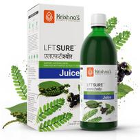 Krishna's LFT Sure Juice – Praturtintas 13 žolelių – Natūralus kepenų valymo ir detoksikacijos gėrimas | Palaiko kepenų sveikatą ir virškinimą - 1000 ml