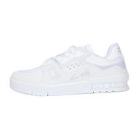 LOUIS VUITTON Trainer Low top Skateboard Shoes Men's White 1AHTJD 37.5 white