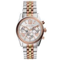 Michael Kors MK5735 Lexington Chronograph Ladies Watch 38mm ryškiai rožinė