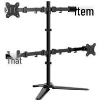 ECOLA F54BK Four-Arm Monitor Stand black
