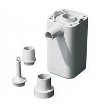 Portable Electric Air Pump with 3 Nozzles Compression Bag Vacuum  Pump  Pool Flotation Devices balta