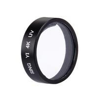 SING for Xiaomi Xiaoyi Yi II Sport Action Camera Proffesional 4K UV Filter(Black) juoda