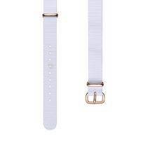 Diyuamoleu Moteriškas Nato dirželis Dab3301N-Wh(Rg) Suderinama su 14 mm apyranke Free/Free white
