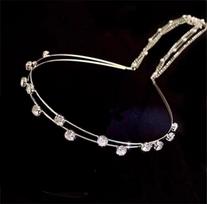 Diamond Encrusted Butterfly Tassel Hair Clasp Sweet Korean Hair Accessories Minority Fashion Bright Diamond Headbands for Girls black
