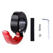Motorcycle Handlebar Hook Aluminum Alloy Hanging Bag Claw Hook Motorcycle Helmet Hook Electric Bike Luggage Hanger Hook raudona