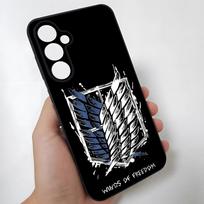 Attack On Titan Phone Case For Samsung S26 Ultra S25 Edge Ultra S23 S22 S21 S20 Ultra Plus S24 Fe Glass Cover Galaxy S26 Plus