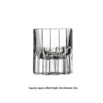 UO SO Luxury Crystal Whiskey Glass brown