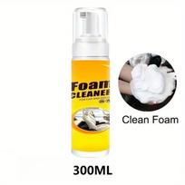 Multi-Purpose Foam Cleaner Spray Car Interior Household Upholstery Dashboard Leather Fabric Stain Remover 300ML white