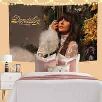 60X90CM 90X150CM Ella Langley Flag Singer Dandelion Poster Banner for Indoor Outdoor Decoration, Home Decor, Outdoor Decor 60 x 90cm black