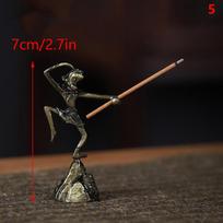Black Myth Wukong Tea Pet žalvario papuošalai Boutique Cute Mini The Monkey King arbatos rinkinio dekoravimas Arbatos stalo priedai black