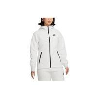 (WMNS) Nike Sportswear Tech Fleece Windrunner Full-Zip Hoodie Asia Sizing 'Light Grey Black' Women's FB8339-013 XL white