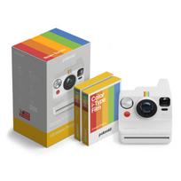 Polaroid 3rd Generation Instant Camera Film Bundle Bluetooth App Controlled White Camera 16 Color Photos Now+ I-Type + - Now+ + (6563) balta