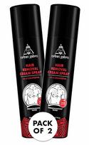 urbangabru Casanova Men Hair Removal Spray (200 Ml)|Body Hair Removal In 3-5 Minutes|Painless Body Hair Removal Cream For Chest, Back, Legs, Under black
