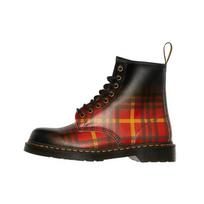 Dr. Martens 1460 Tartan Leather Boots Black/Orange/Red 25754102 37 black