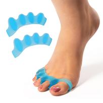 Frido Orthotics Toe Separator | Ergonomic Gel Toe Straightener for Bunion Relief | Toe Corrector for Women & Men | Foot Alignment Spacer for Overla