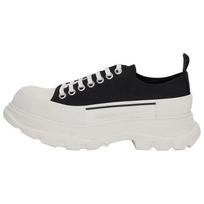 Alexander McQueen Tread Slick Lace Up 'Black White' 604257W4MV21070 40.5 white