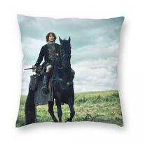Jamie Fraser Outlander Filmo Kvadratinė Pagalvės Užvalkalas Pagalvės Dangtelis Pagalvės Užvalkalas Užtrauktukas Dekoratyvinis Komfortiškas Mesti Pagalvėlė Namams Svetainei 30cmx30cm(12x12Inch) white