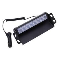 LED Car Strobe Light Flashing Warning Lamp Red Blue Color Ultra Bright 6000K Universal black