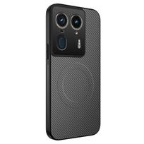 Carbon Fiber Slim Case For MOTO edge 50 Ultra  Motorola edge50 Pro 50 NEo 50 Funsion Magnetic Shockproof Protective PC Cover Motorola Edge 50 Fusion black