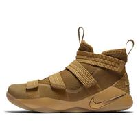 Nike Lebron Soldier 11 EP 'Wheat Metallic Gold' Men's 897647-700 EU 45 brown