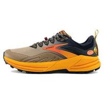 Brooks Cascadia 16 Comfortable Trendy Shock Absorbing Durable Low Top Running Shoes Men sneaker Brown Orange 110376-1D-758 41 black