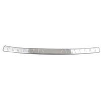 2026 Toyota RAV4 Black Titanium/Silver Rear Bumper Guard Interior + Exterior Bumper Guard (Silver) gray