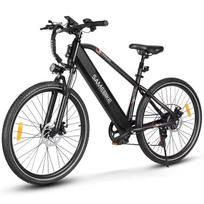 SAMEBIKE 27.5  Electric City Bike for Adults, Durable Urban Commuter E-Bike with Long-Lasting Battery, Green Electric Bicycle 500W 36V 15AH juoda