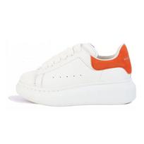 Alexander McQueen Oversized Sneaker Low top Kids' Skateboarding Shoes White Orange Tail Kids' 587691WHX129411 28 white