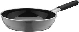 WMF (WMF) Keptuvė 24cm, Suderinama su indukcine ir dujine virykle, Pagaminta iš natūralių mineralų [Fusiontec Mineralinė keptuvė PL (Platina)], black
