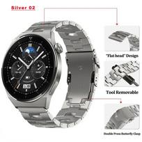 Titanium Metal Band for HUAWEI Watch GT 4 3 Pro 46mm/GT3 GT 2 46mm/GT2 Pro 22mm Wrist Strap Bracelet Watchband Quick Remove Link for Huawei GT2Pro