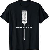 Monster Energy Zero Ultra White Graphic T-shirt XL