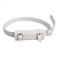 Buckled Loop Sword Belt Holder Leather Katana Scabbard Belt  Medieval Renaissance Cosplay balta