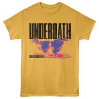 Underoath 2 Guys In Flames Men's T shirt Hardcore Metal Music L black