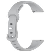 Compatible Silicone Watch Strap for Huawei GT6 Pro, Garmin, Samsung Watch8 - Simple Solid Color 20MM/22MM Band 20mm pilka spalva