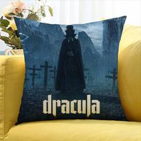 D-Dracula A Love Tale Various Sizes Square Pillow Case For Car Home Bedchamber Decor Peach skin 18*18(CM)-1Pcs black