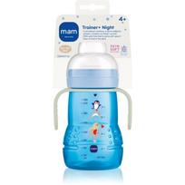 MAM Trainer Night butelis Blue 4m+ 220 ml