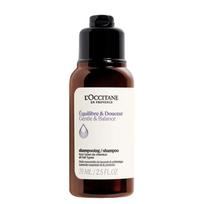 L´occitane Gentle & Balance Shampoo - galvos odos balansą atkuriantis šampūnas, 75 ml