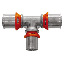 Triguba jungtis Invena Prov PA-55-021-E, 32mm x 20mm x 32mm, metalas