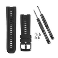 Garmin fenix/tactix/quatix juoda silikoninė apyrankė