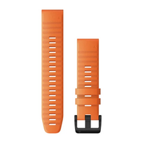 Garmin QuickFit 22mm oranžinė silikoninė apyrankė