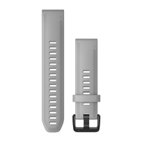 Garmin QuickFit 20 mm parako pilka silikoninė apyrankė