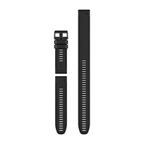 Garmin QuickFit 26mm juoda silikoninė nardymo apyrankė