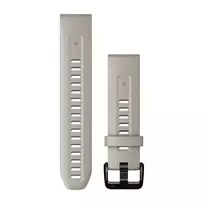 Garmin QuickFit 20 mm šviesaus smėlio silikoninė apyrankė