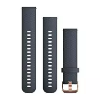 Garmin greitai atsegama 20 mm granito mėlyna silikoninė apyrankė