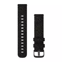 Garmin greitai atsegama 20 mm juodųjų pipirų nailoninė apyrankė