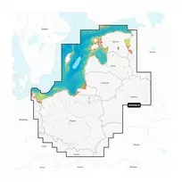 Garmin Navionics Vision+ Baltijos jūros rytinės pakrantės jūrlapiai